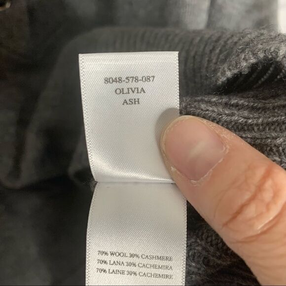 Rails Cashmere Wool Blend Olivia Lace Up Sweater C32 - Picture 13 of 14